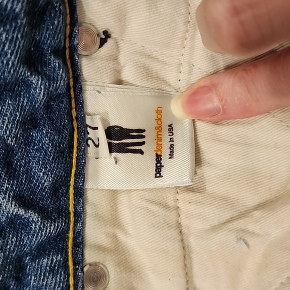 Vintage Y2K Paper Denim Bootcut Jeans sz 27 - Picture 6 of 7